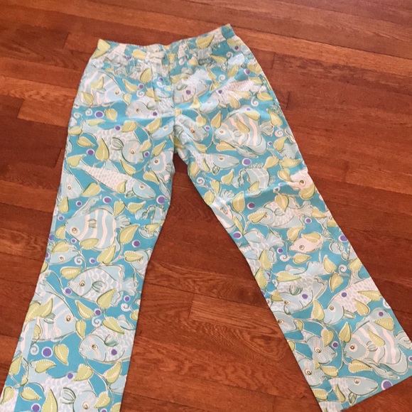 Lilly Pulitzer cotton pants - Picture 2 of 4